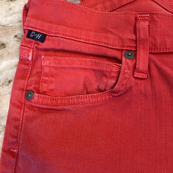 Women’s Citizens of Humanity red denim jeans - Picture 4 of 9
